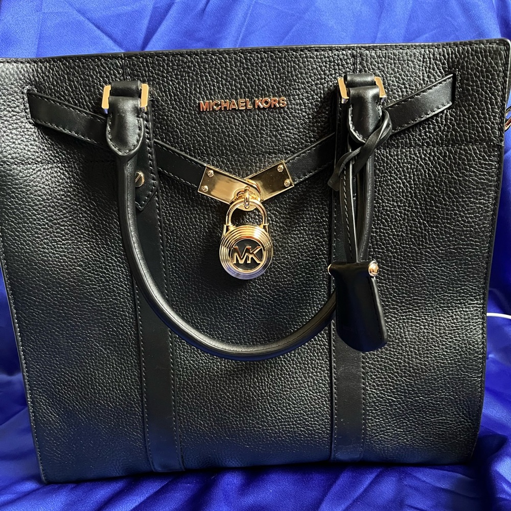 black Michael kors Nouveau large tote - Picture 1 of 6